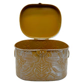 Brushed Gold Lock Box